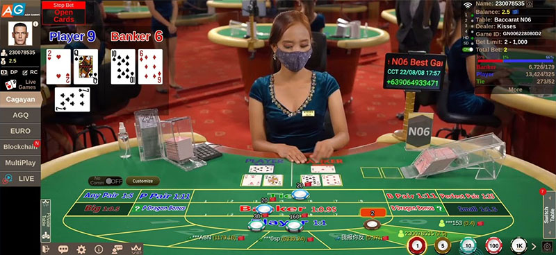 Casino trực tuyến có Dealer người thật