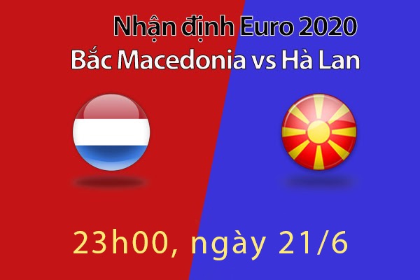 Dự đoán tỉ số trận Bắc Macedonia vs Hà Lan